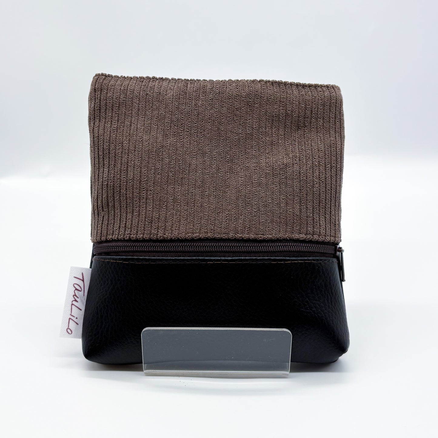 Leckerli-Tasche Cord braun