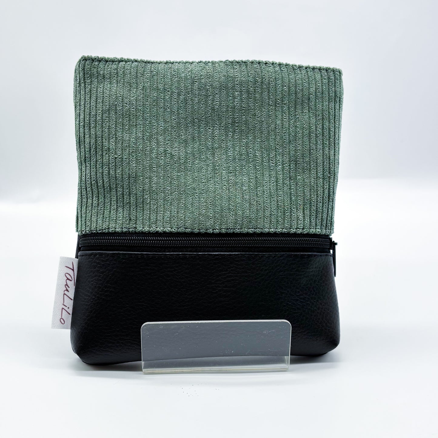 Leckerli-Tasche Cord grün