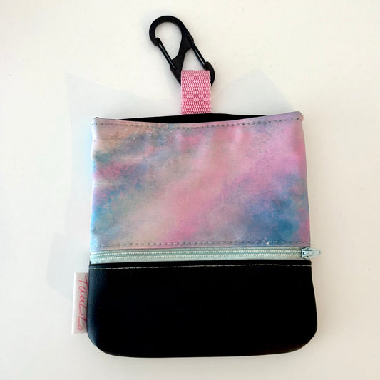 Leckerli-Tasche Pink / Türkis