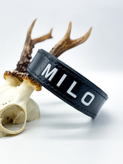 Leder-Halsband personalisiert