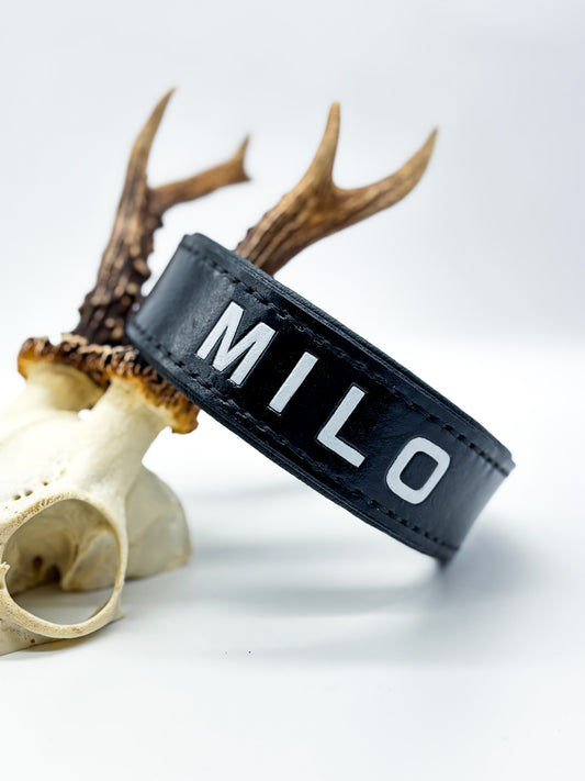 Leder-Halsband personalisiert